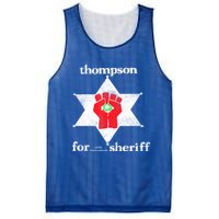 Vintage Thompsons For Sheriff Retro 1970 Distressed Tee Mesh Reversible Basketball Jersey Tank