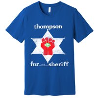 Vintage Thompsons For Sheriff Retro 1970 Distressed Tee Premium T-Shirt