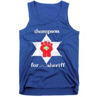 Vintage Thompsons For Sheriff Retro 1970 Distressed Tee Tank Top