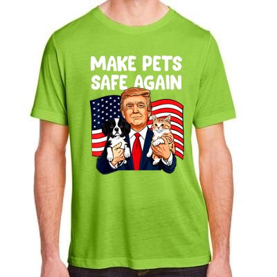 Vote Trump Funny Save Our Pets Trump Make Pets Safe Again Gift Adult ChromaSoft Performance T-Shirt