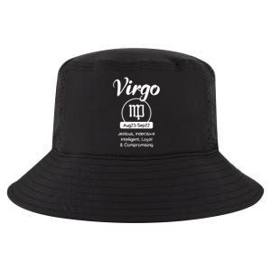 Virgo Traits Funny Zodiac Design Gift For Virgo Cool Gift Cool Comfort Performance Bucket Hat