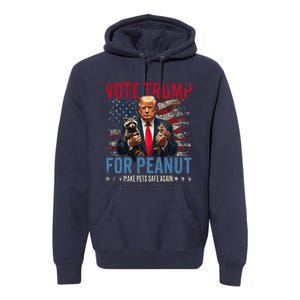 Vote Trump For Peanut The Squirrel Premium Hoodie