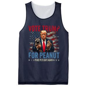 Vote Trump For Peanut The Squirrel Mesh Reversible Basketball Jersey Tank