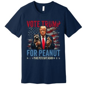 Vote Trump For Peanut The Squirrel Premium T-Shirt