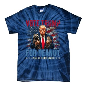 Vote Trump For Peanut The Squirrel Tie-Dye T-Shirt