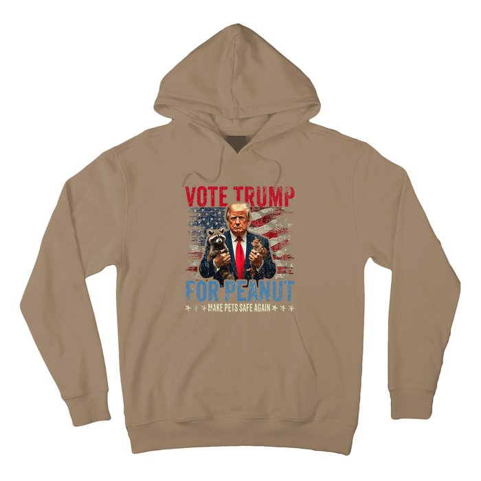 Vote Trump For Peanut The Squirrel Hoodie