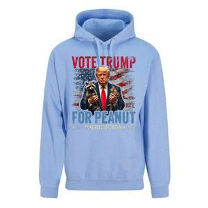 Vote Trump For Peanut The Squirrel Unisex Surf Hoodie