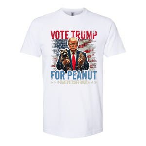 Vote Trump For Peanut The Squirrel Softstyle CVC T-Shirt