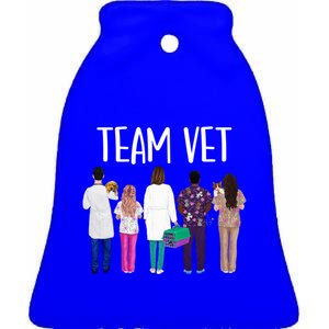 Vet Tech Funny Gift For Staff Appreciation Week Cool Gift Team Vet Great Gift Ceramic Bell Ornament