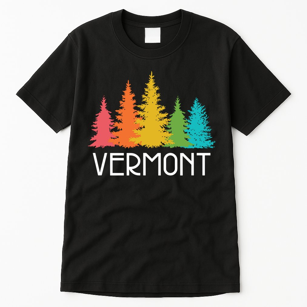Vermont T Funny Tall T-Shirt