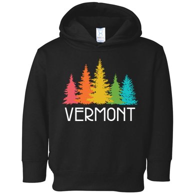 Vermont T Funny Toddler Hoodie
