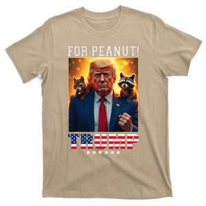 Vote Trump For Peanut The Squirreljustice For Peanut T-Shirt