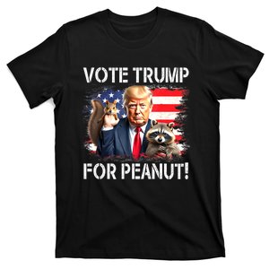 Vote Trump For Peanut The Squirrel T-Shirt