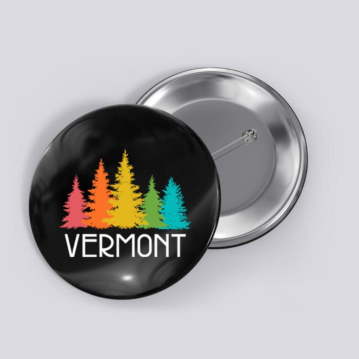 Vermont T Funny Button