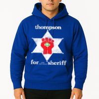 Vintage Thompsons For Sheriff Retro 1970 Distressed Tee Hoodie