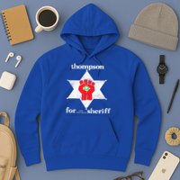 Vintage Thompsons For Sheriff Retro 1970 Distressed Tee Hoodie