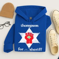 Vintage Thompsons For Sheriff Retro 1970 Distressed Tee Hoodie