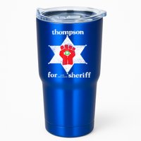 Vintage Thompsons For Sheriff Retro 1970 Distressed Tee Tumbler