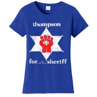 Vintage Thompsons For Sheriff Retro 1970 Distressed Tee Women's T-Shirt