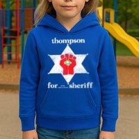 Vintage Thompsons For Sheriff Retro 1970 Distressed Tee Kids Hoodie