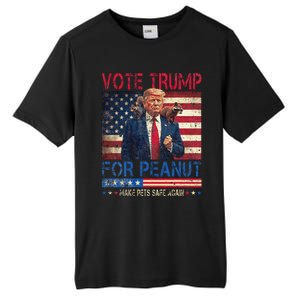 Vote Trump For Peanut The Squirrel Make Pets Safe Again Tall Fusion ChromaSoft Performance T-Shirt