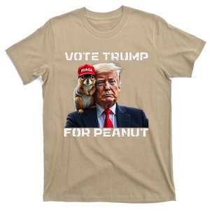 Vote Trump For Peanut The Squirrel Make Pets Safe Again T-Shirt