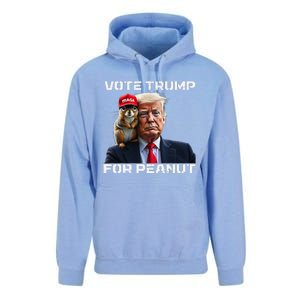 Vote Trump For Peanut The Squirrel Make Pets Safe Again Unisex Surf Hoodie