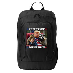 Vote Trump For Peanut The Squirrel Justice For Peanut City Backpack