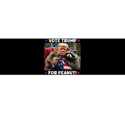 Vote Trump For Peanut The Squirrel Justice For Peanut Bumper Sticker