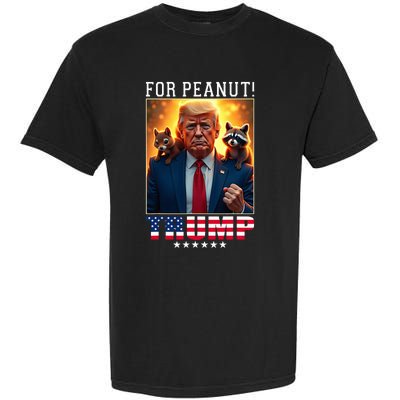 Vote Trump For Peanut The Squirrel Trump 2024 Election Garment-Dyed Heavyweight T-Shirt