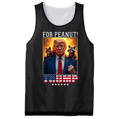 Vote Trump For Peanut The Squirrel Trump 2024 Election Mesh Reversible Basketball Jersey Tank