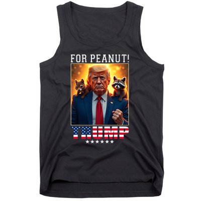 Vote Trump For Peanut The Squirrel Trump 2024 Election Tank Top