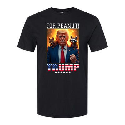 Vote Trump For Peanut The Squirrel Trump 2024 Election Softstyle CVC T-Shirt