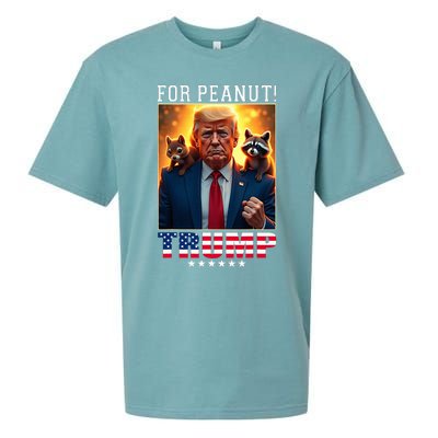 Vote Trump For Peanut The Squirrel Trump 2024 Election Sueded Cloud Jersey T-Shirt