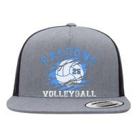 Volleyball Team Gift Flat Bill Trucker Hat