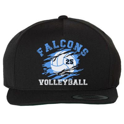 Volleyball Team Gift Wool Snapback Cap