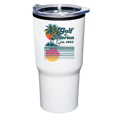 Vintage Tropical Gulf Of America Est 2025 Tumbler
