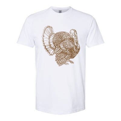 Vintage Turkey Gift Softstyle® CVC T-Shirt