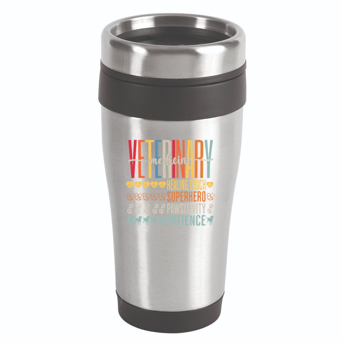 Vet Tech Gifts Veterinary Technician Gifts Appreciation Day 16oz Travel Tumbler