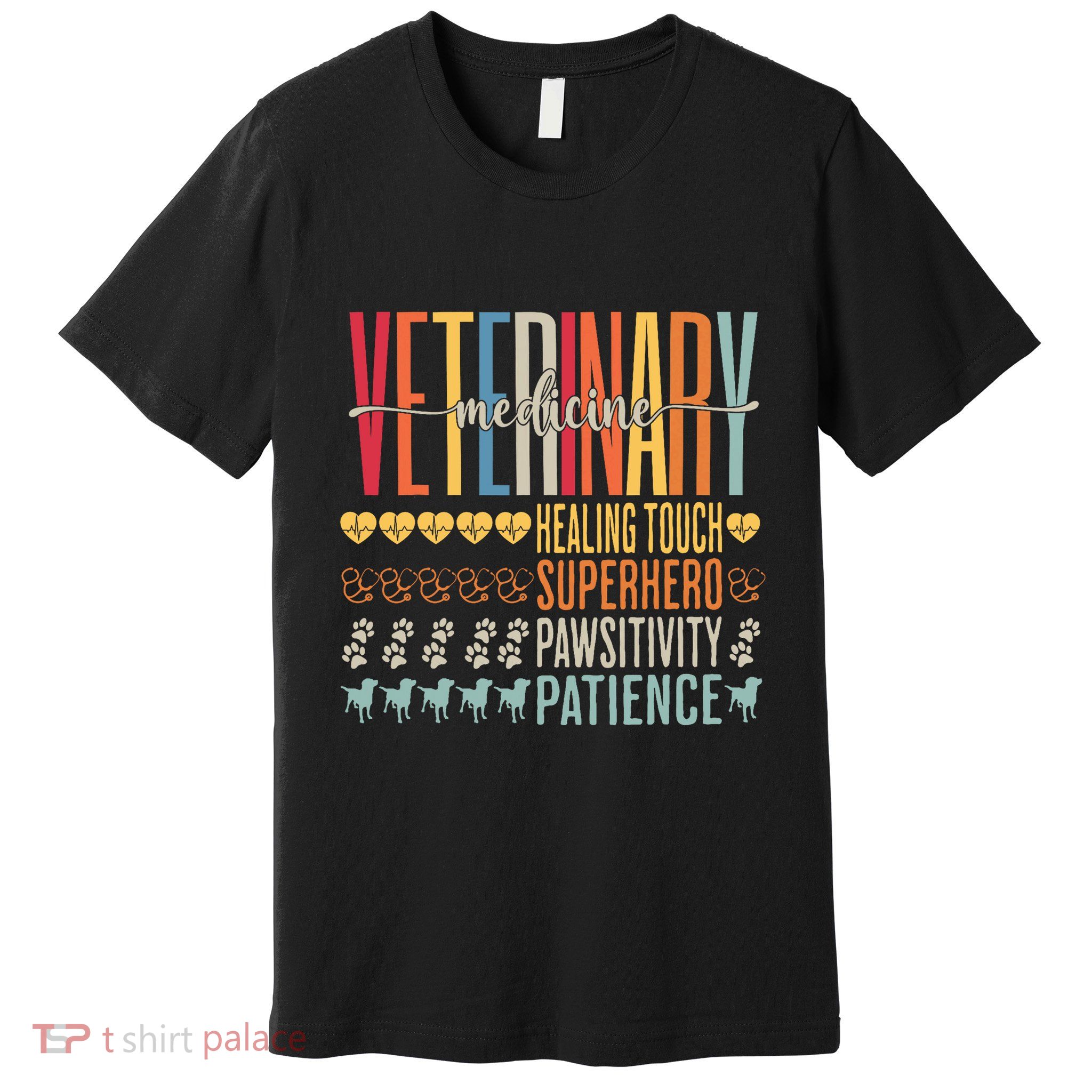 Vet Tech Gifts Veterinary Technician Gifts Appreciation Day Premium T-Shirt