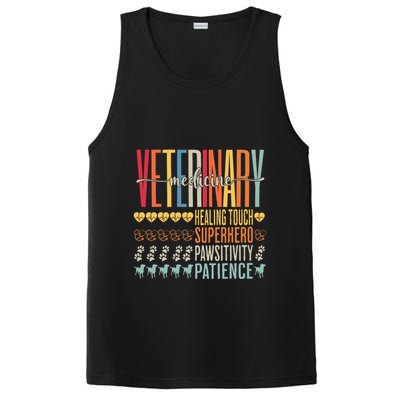 Vet Tech Gifts Veterinary Technician Gifts Appreciation Day PosiCharge Competitor Tank