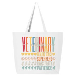 Vet Tech Gifts Veterinary Technician Gifts Appreciation Day 25L Jumbo Tote