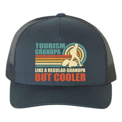 Vintage Tourism Grandpa Like A Regular Grandpa Fathers Day Gift Yupoong Adult 5-Panel Trucker Hat