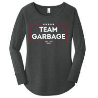 Vintage Team Garbage For Trump 2024 Women's Perfect Tri Tunic Long Sleeve Shirt