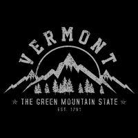 Vermont The Green Mountain State Est. 1791 Vintage Gift Womens T-Shirt