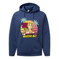 Vintage These Gays They Are Trying To Murder Me Essential Performance Fleece Hoodie