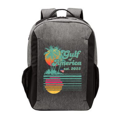 Vintage Tropical Gulf Of America Est 2025 Vector Backpack