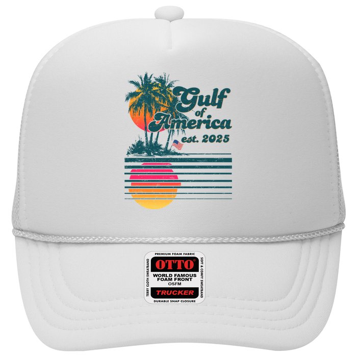 Vintage Tropical Gulf Of America Est 2025 Hat