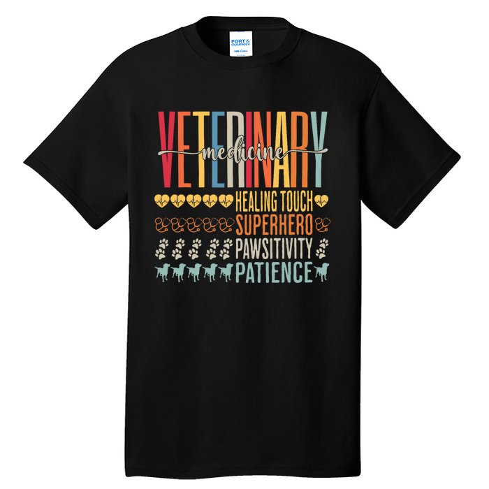 Vet Tech Gifts Veterinary Technician Gifts Appreciation Day Tall T-Shirt