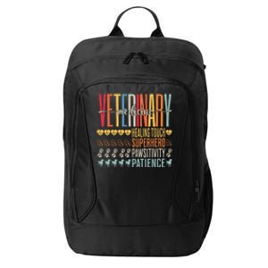 Vet Tech Gifts Veterinary Technician Gifts Appreciation Day City Backpack